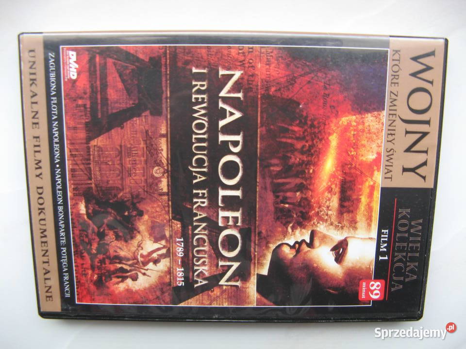Wojny które zmieniły świat Napoleon i rewolucja DVD Poznań