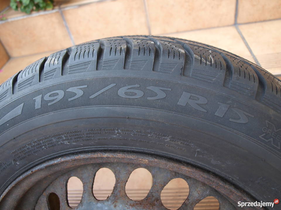 Mercedes koła 15 opony zimowe 2sztuki Rozmiar 15" wielkopolskie Kalisz