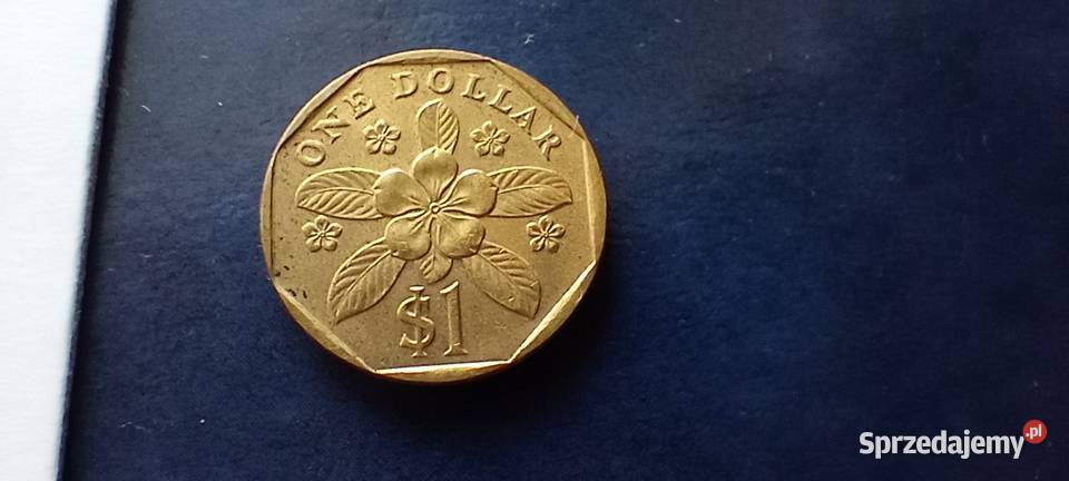 Stare monety 1 dolar 1997 Singapur