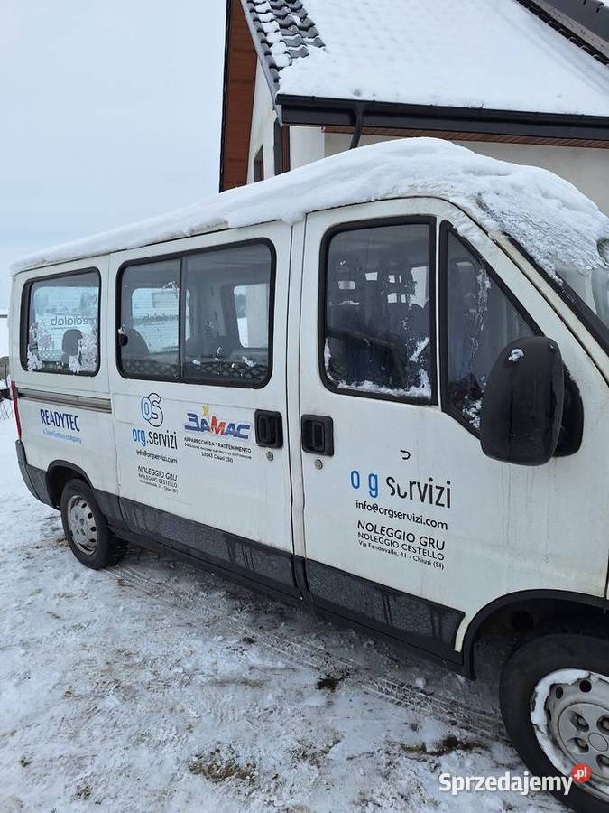 Fiat ducato 2004r 20d 9 miejsc 158 Przebieg 110KM Sugajno sprzedam