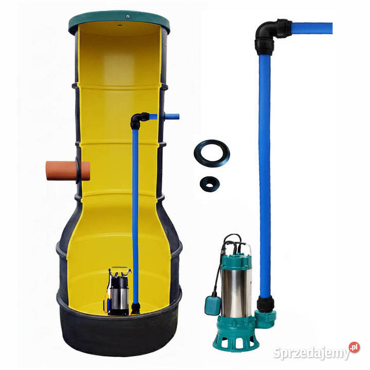 PRZEPOMPOWNIA ŚCIEKÓW Pompa PIRANIA 1500 Pozostałe Wrocław