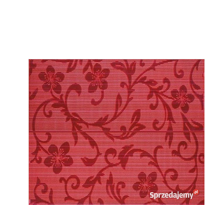 Dekor 2elementowy Crypton Glam red 2 x 25 x 60