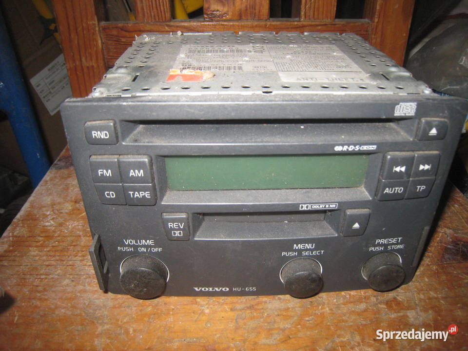 Radio oryginalne 2 DIN volvo hu555 hu555 s40 v40 Kraków