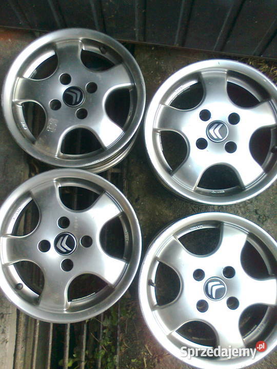 felgi aluminiowe 14 Citroen Peugeot 4x108 Samochodowe Felgi Jarosław sprzedam