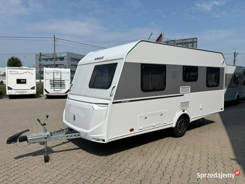przyczepy kempingowe Knaus Sport 450 FU z Janki sprzedam