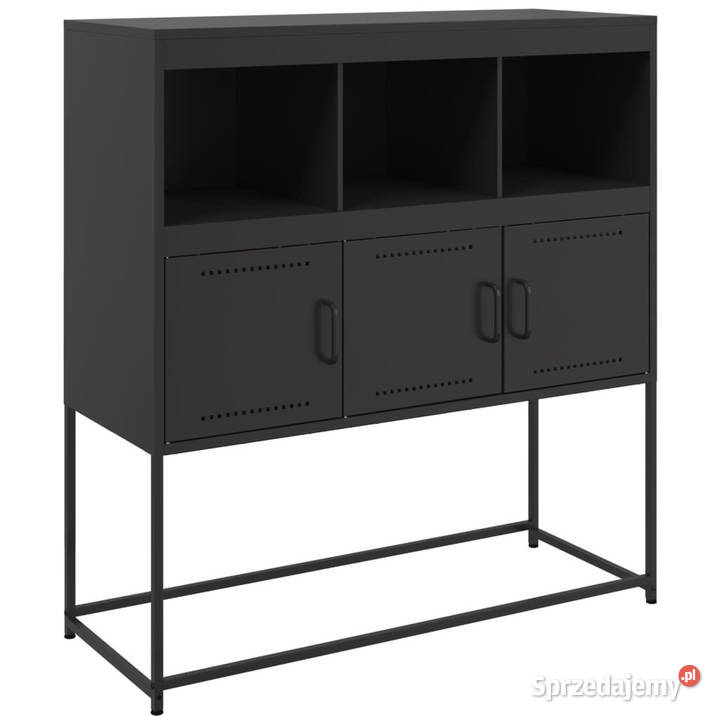 Szafka czarna 1005x39x107 stal WM846590 Warszawa