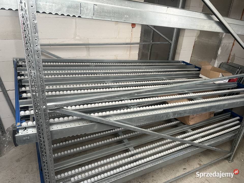 Regał BITO Metalowy Rolkowy Wierzbna