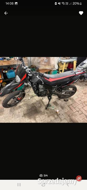 Sprzedam Aprilla sx 125 2020r łańcuch Kościelec