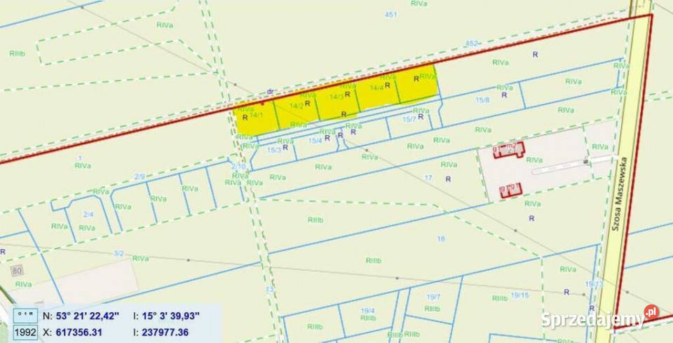Działka budowlana z pięknym widokiem Stargard