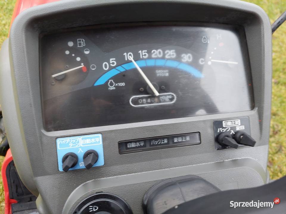 Traktorek Yanmar Af 118 18 4x4 Wspomaganie Zaczep dolny Głogów