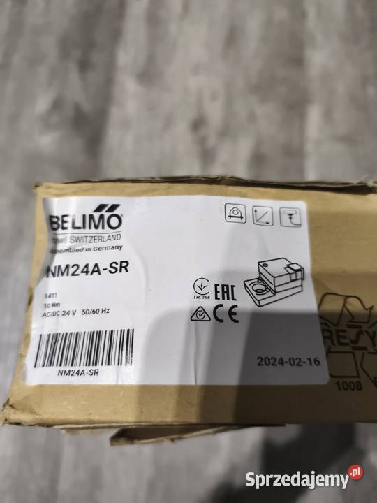 Belimo NM24ASR NOWY siłownik 24V 10Nm 010V 2024 Łódź