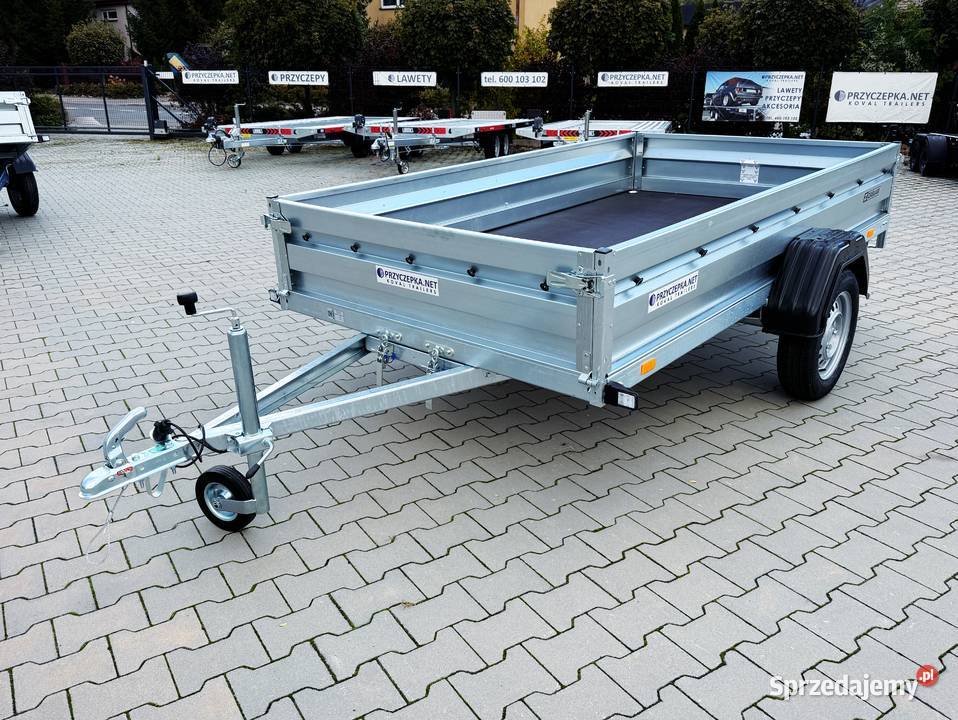 Zasław 265SU XL UCHYLNA Przyczepka lekka Kowal