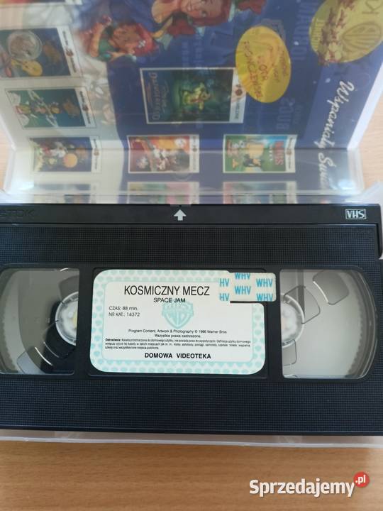 Kaseta VHS Kosmiczny mecz