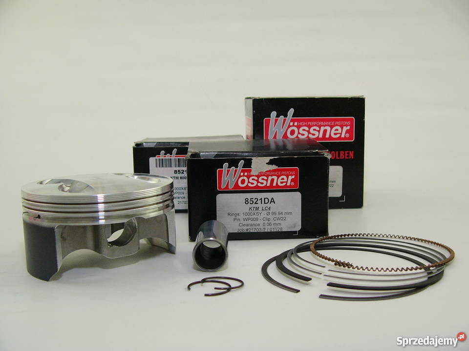 TŁOK komplet tłokowy WOSSNER 9994 mm sel A Motoryzacja sprzedam