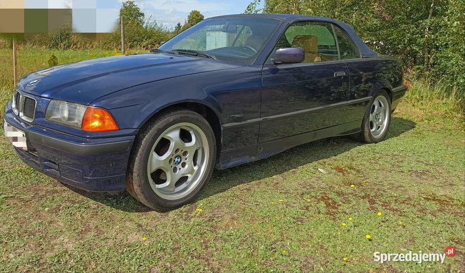 BMW E36 Cabrio 18 benzyna wielkopolskie Szamotuły sprzedam