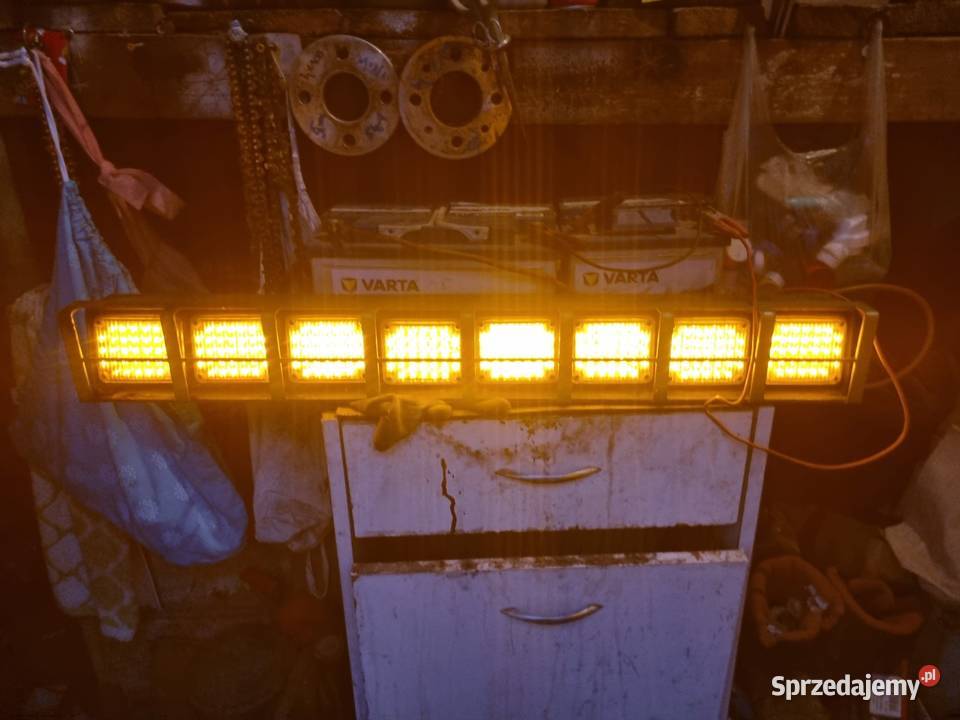 Belka Koguty Pomarańczowe Pomoc Drogowa 24V 8 ciężarowe Lampy ostrzegawcze, koguty Skawina sprzedam
