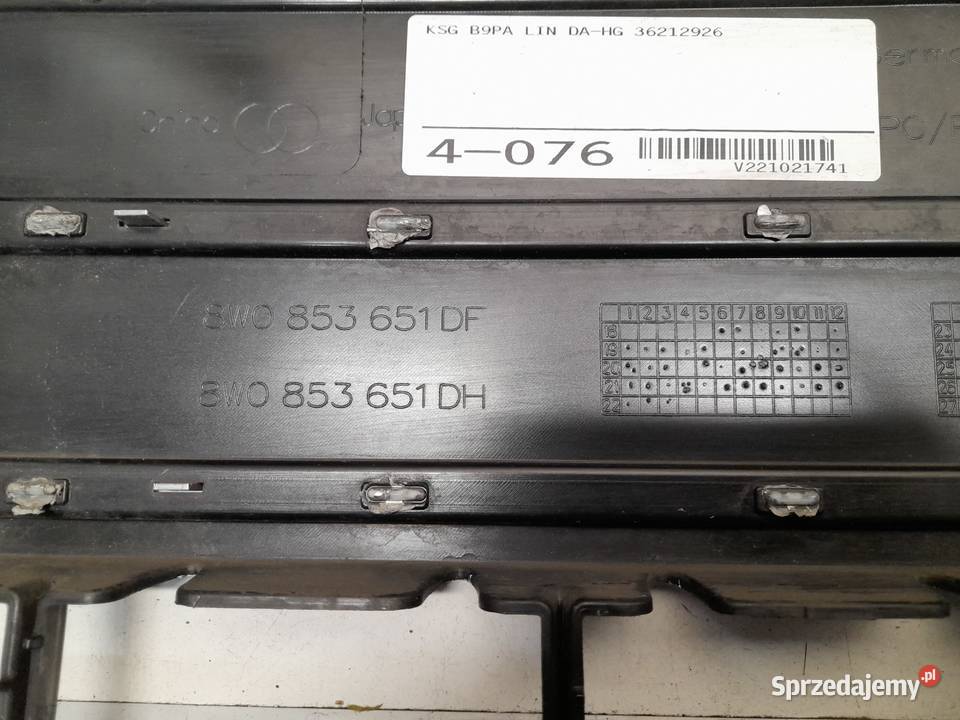 AUDI A4 B9 LIFT 19r Atrapa Chłodnicy Grill zachodniopomorskie Goleniów