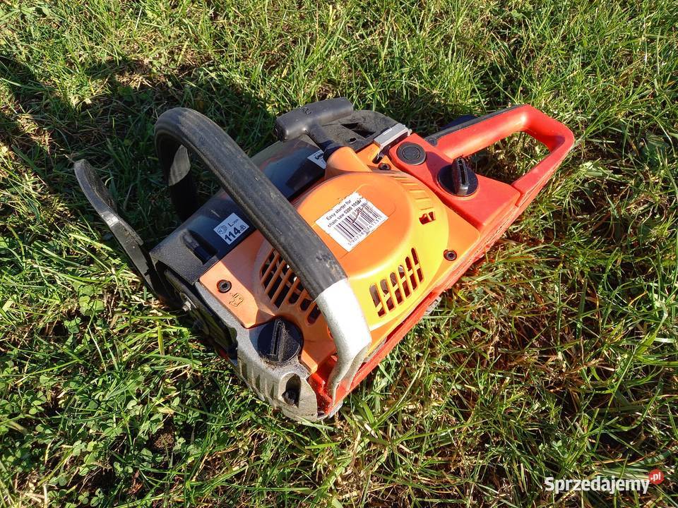 Piła spalinowa łańcuchowa Bavaria uszkodzona na Lublin