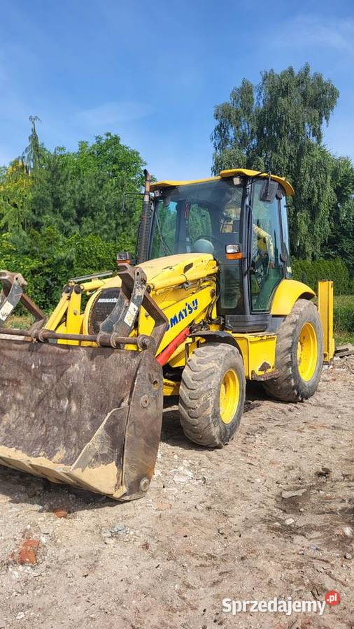 Koparko ładowarka Komatsu WB97R5 Klima automat Koparko ładowarki