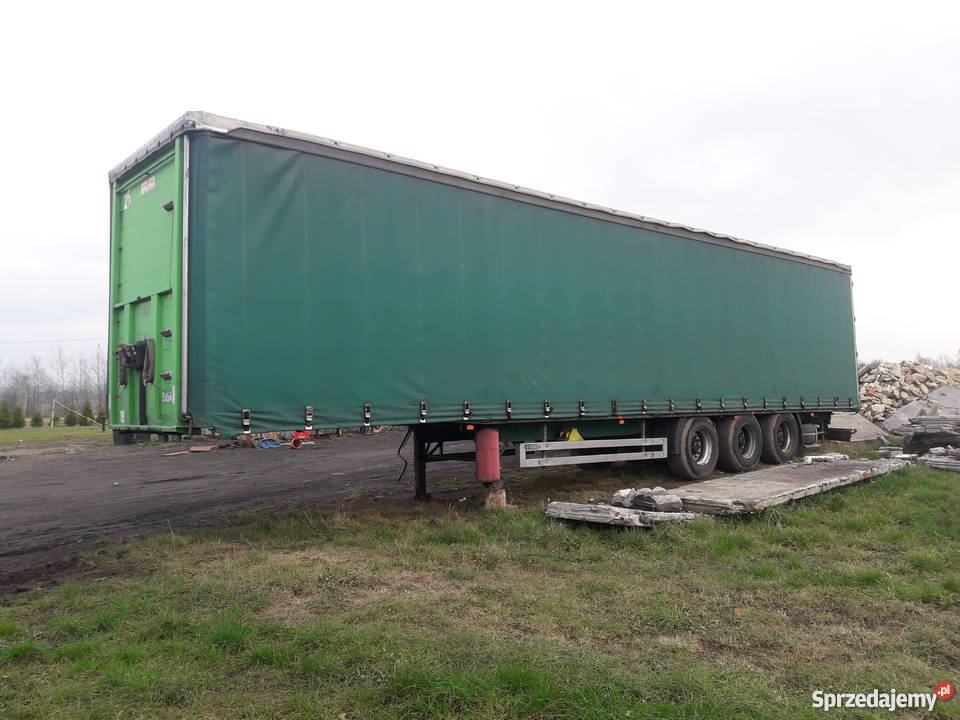 Naczepa SAMRO Firanka Stan OK 24000kg śląskie sprzedam