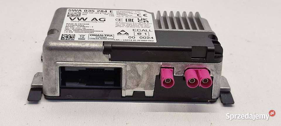 VW TIGUAN II MODUŁ USŁUG ONLINE 5WA035284E dolnośląskie sprzedam