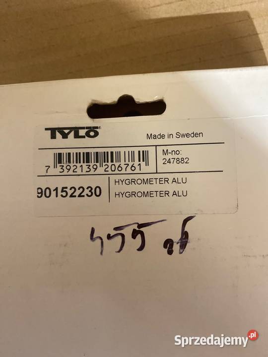 Metalowy Higrometr firmy TYLO Głogów sprzedam