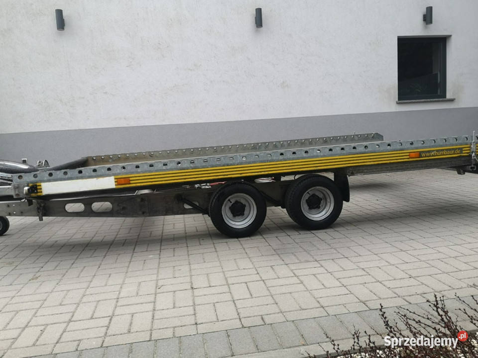 do przewozu samochodów Humbaur G Laweta uchylna Strzegom sprzedam