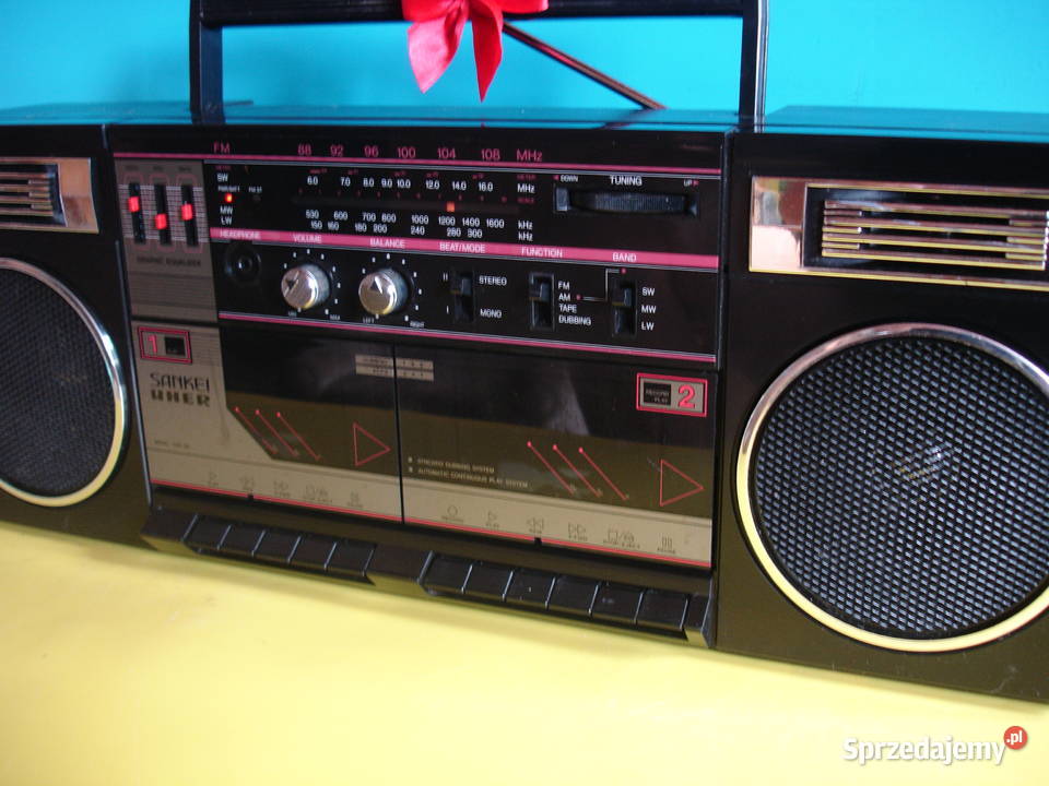 Radiomagnetofon SANKEI TCR80EE Zielona Góra sprzedam