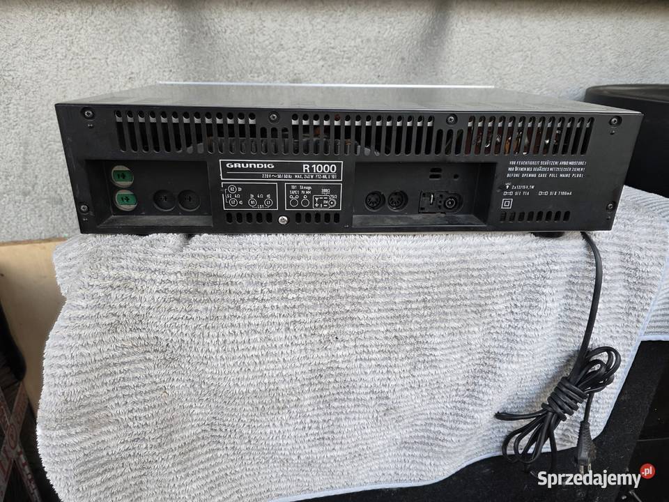 super ampli stereo grundig r1000 mega bas Amplitunery Chełm Śląski