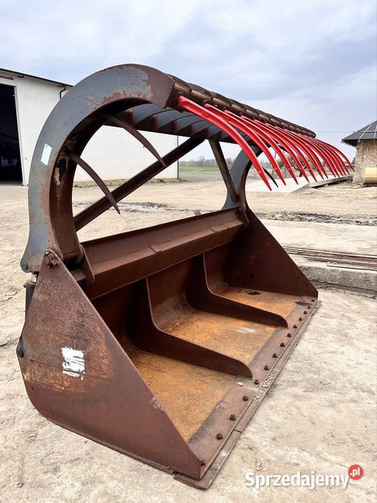 Łyżkokrokodyl JCB Volvo ładowarka teleskopowa Mała Słońca