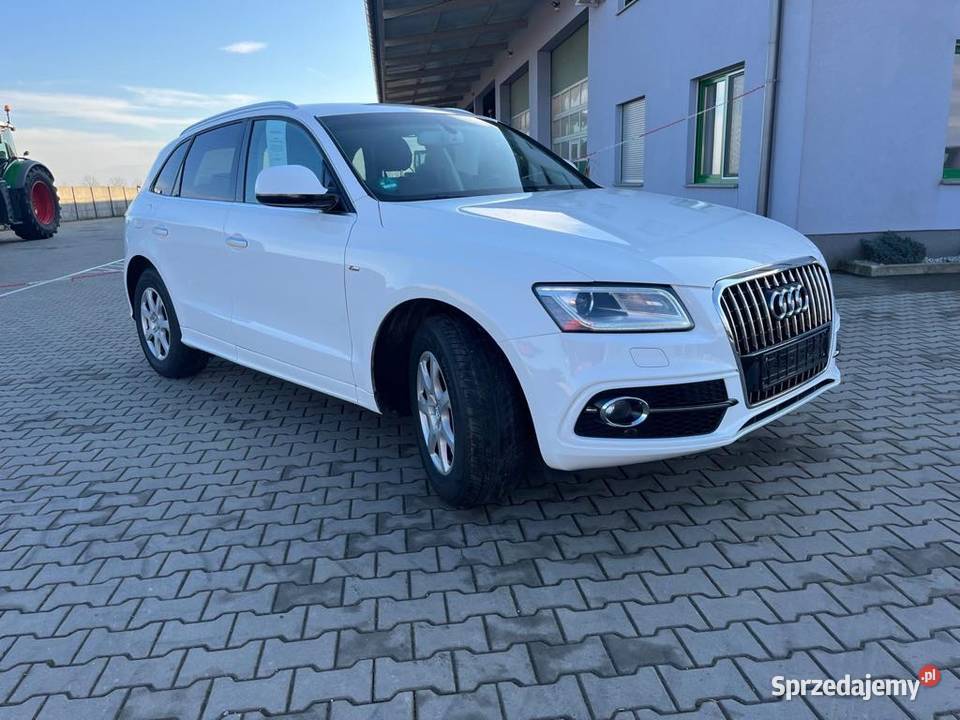 Audi Q5 20 TDI SLine Chrom skrzynia 6 biegowa Biała