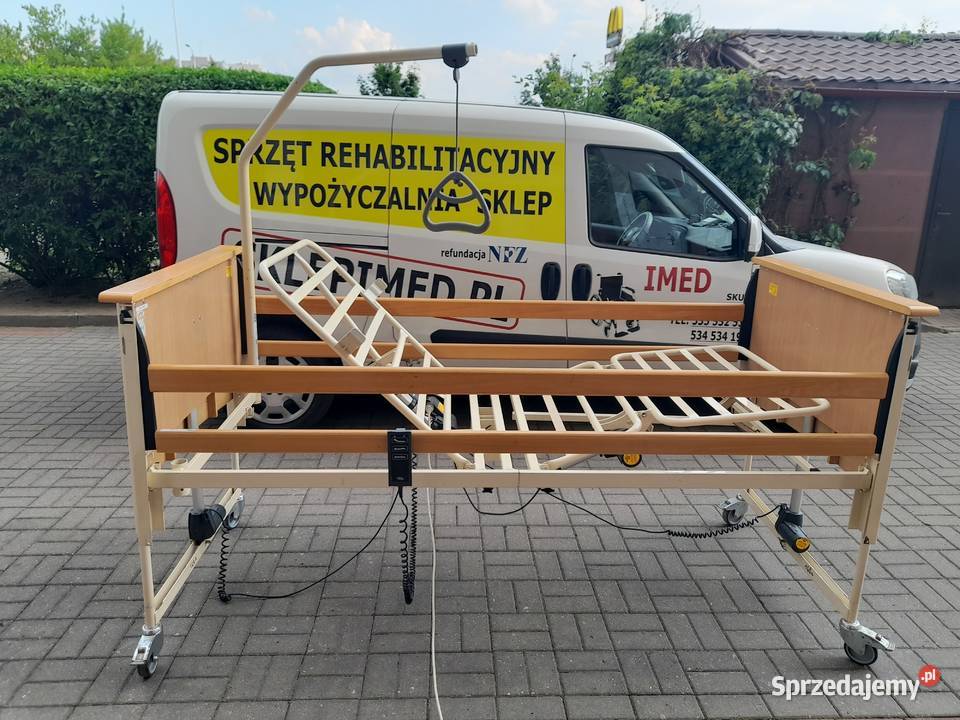 Łóżko Rehabilitacyjne Elektryczne na pilota Warszawa