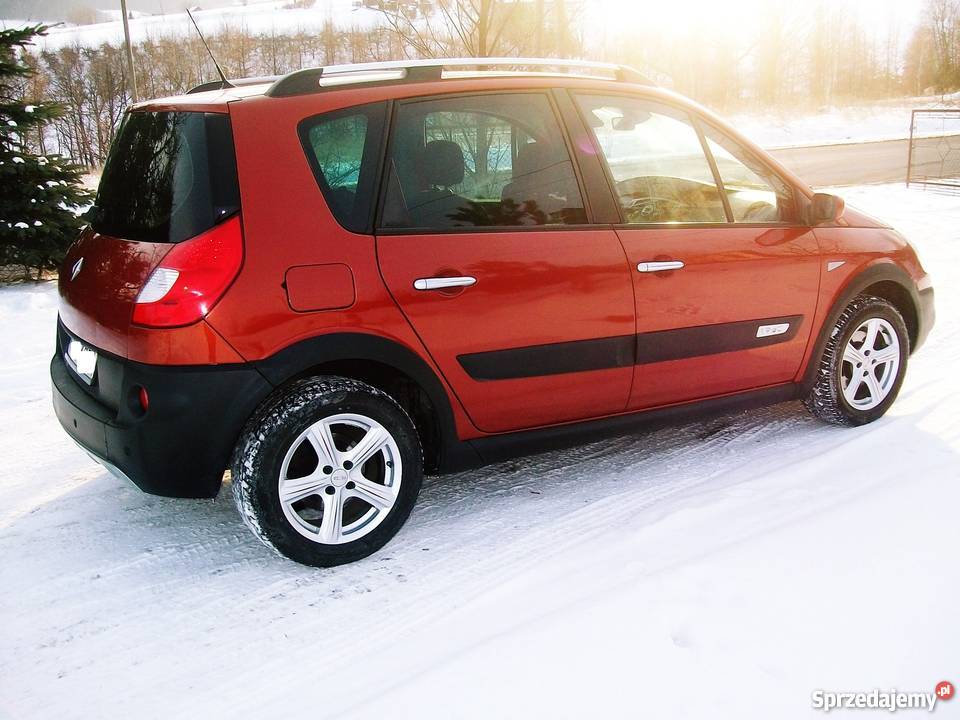 Renault Scenic II ConQuesT CROSS 130koni ŁADNY centralny zamek Samochody osobowe sprzedam