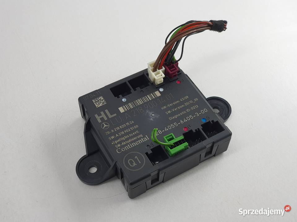 Modul Drzwi Tyl Lewy Mercedes Cls W218