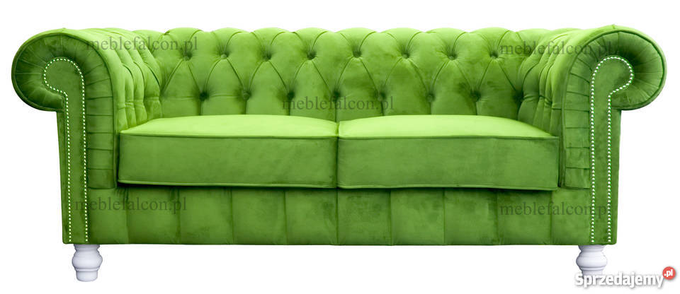 Pikowana Sofa Chesterfield Demelza Meble Falcon Łóżka, wersalki i sofy Warszawa
