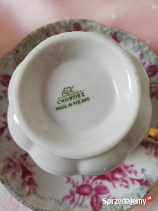 Porcelana Chodzież filiżanki dzbanek mlecznik małopolskie