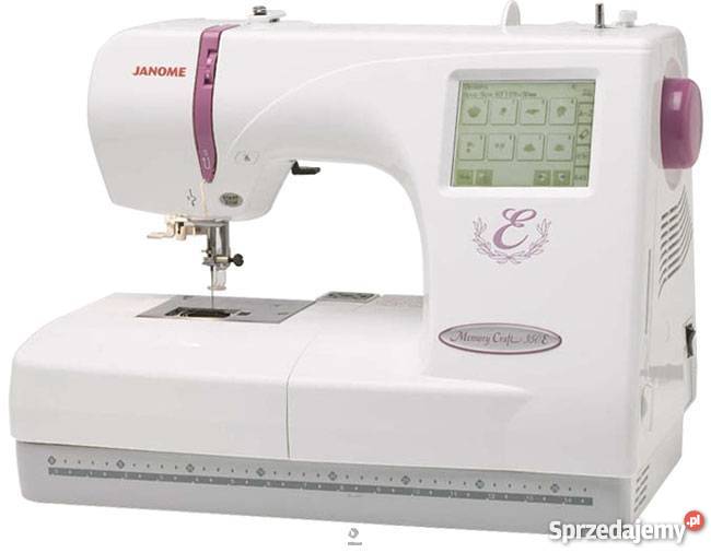 Hafciarka komputerowa JANOME MEMORY CRAFT 350E lubelskie Opole Lubelskie