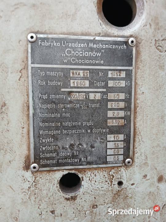 Wkrętarka 2E52 Mińsk Mazowiecki