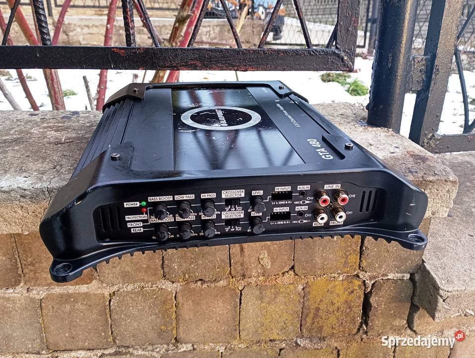 Wzmacniacz samochodowy 4 kanałowy Blaupunkt GTA Niegowonice