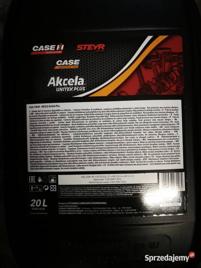 Akcela UNITEK PLUS 10W40 zachodniopomorskie Szczecin sprzedam