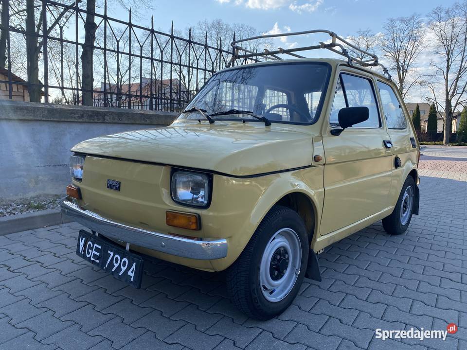 Fiat 126p od I ego właściciela Garażowany Warszawa