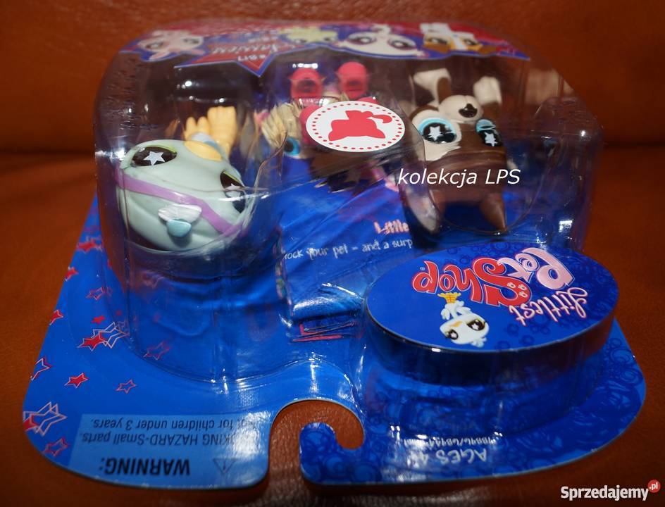 LPS ZESTAW dog 817 UNIKAT Littlest Pet Shop Figurki