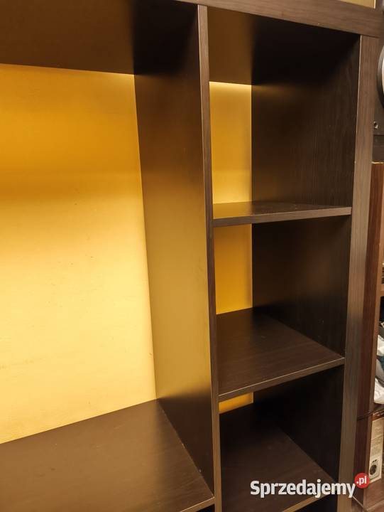 Szafka regał RTV IKEA Lappland ciemnobrązowa Łódź