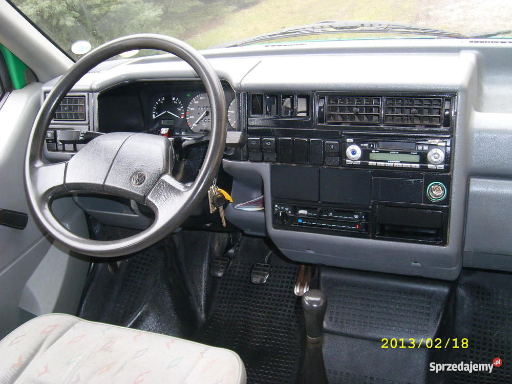 VW T4 24 Diesel 6 osób długa skrzynia ładunkowa zielony Czchów sprzedam