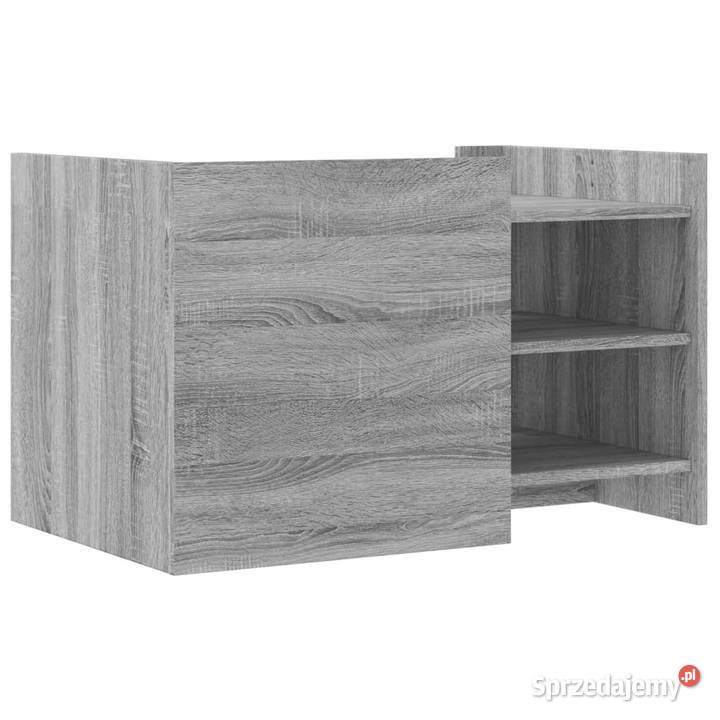Stolik kawowy szary dąb 80x50x50 materiał Warszawa