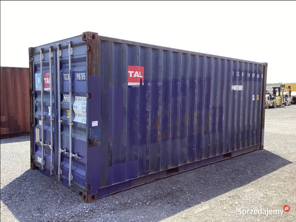 Kontener morski magazynowy 20DV 6 metrowy sprzedam