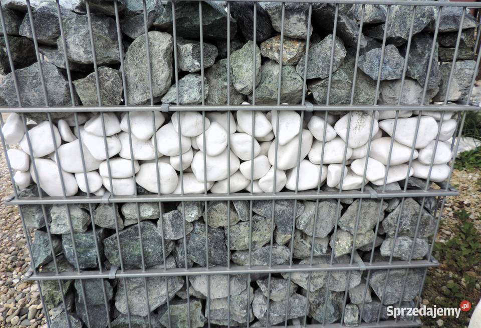 Kamień Zielony do Gabionu Gabion Ogrodzenie z Bielsko-Biała