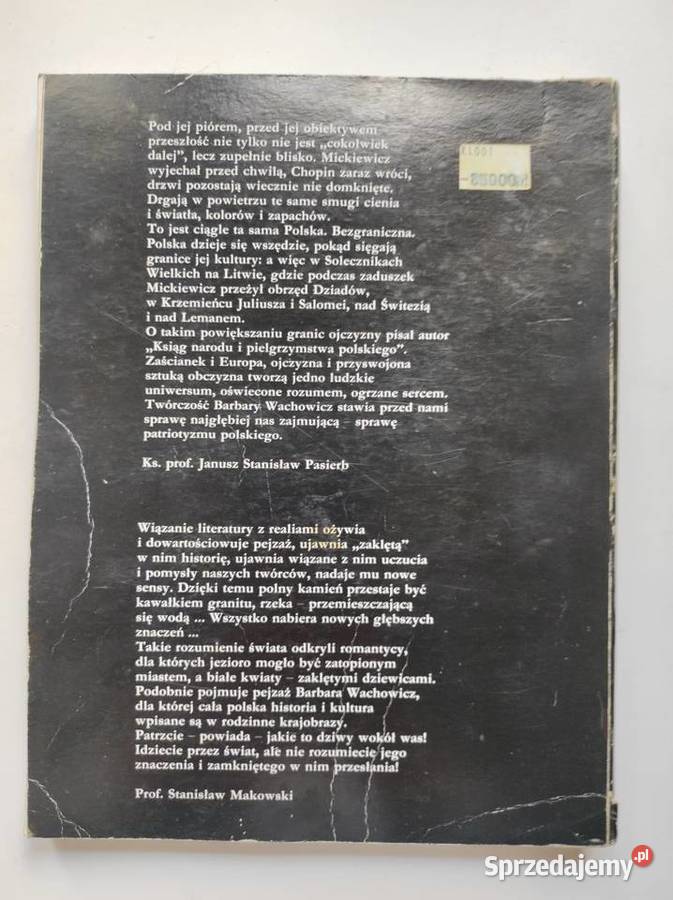 W ojczyźnie serce me zostało Barbara Wachowicz Rok wydania 1991 Kultura i Rozrywka Kielce
