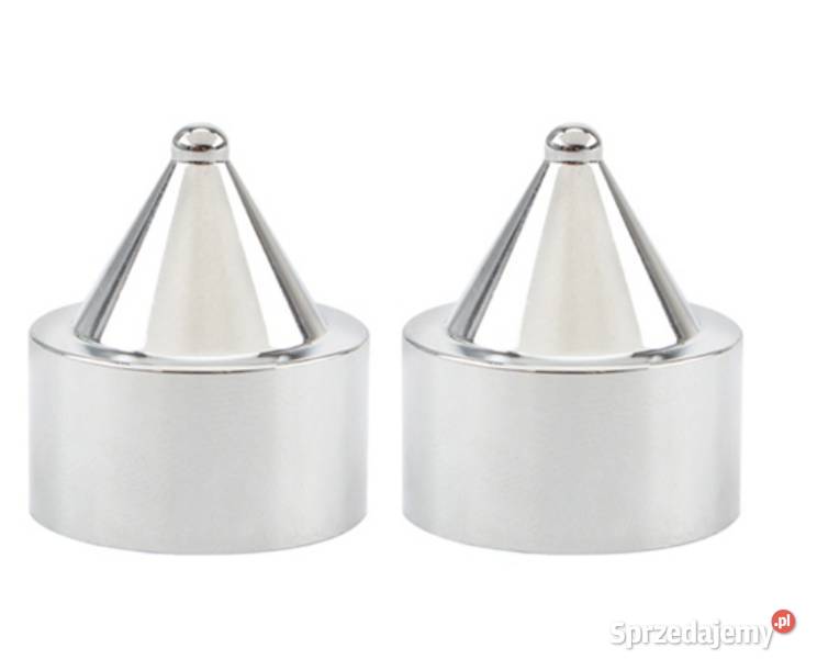 OZDOBNE KOŁPAKI KAPSLE NAKŁADKI NA ŚRUBY CHROM 2 Sosnowiec