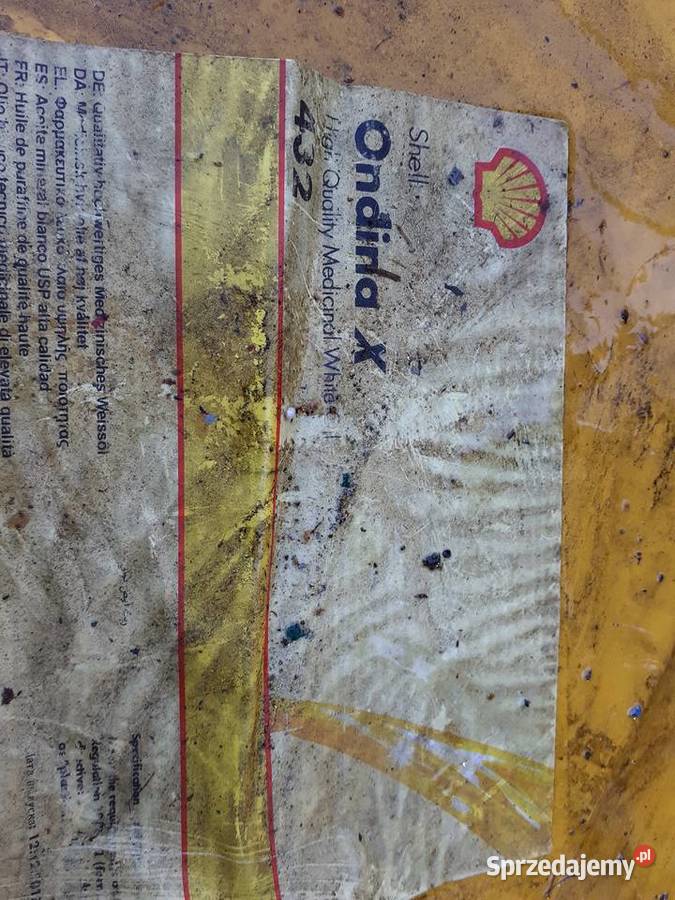 Medyczna wazelina OLEJ MEDYCZNY Shell Ondina Somonino